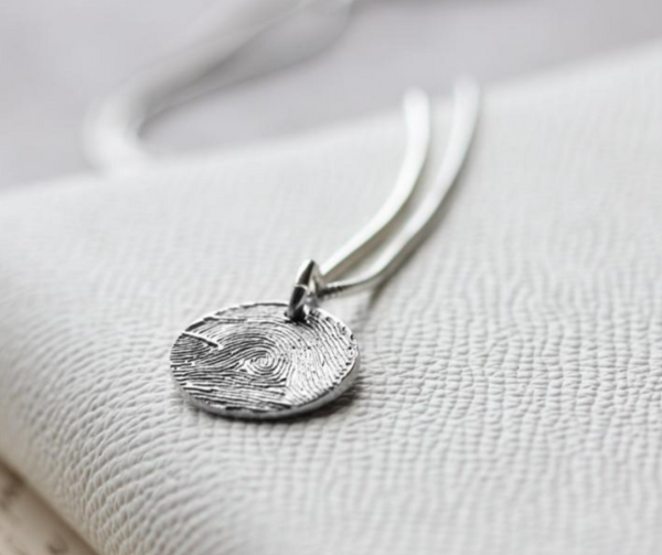Cheston- Fingerprint Round Pendant