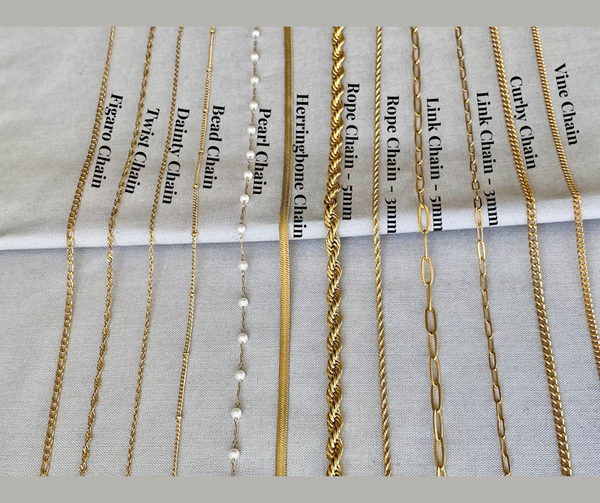 18K Gold Filled Chain (Yellow)