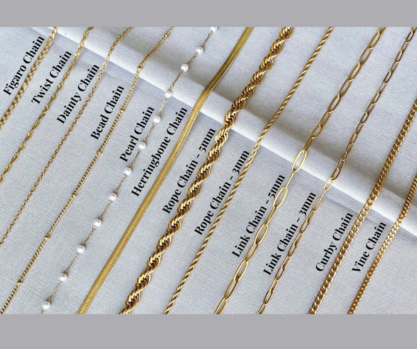 18K Gold Filled Chain (Yellow)