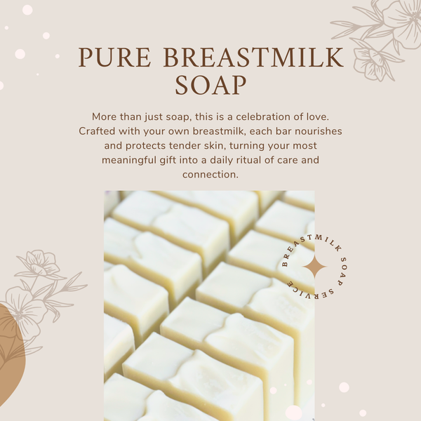 PURE BREASTMILK SOAP - BAR