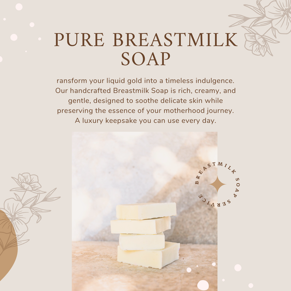 PURE BREASTMILK SOAP - BAR
