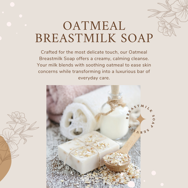 OATMEAL BREASTMILK SOAP - BAR