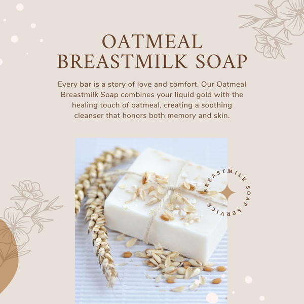 OATMEAL BREASTMILK SOAP - BAR
