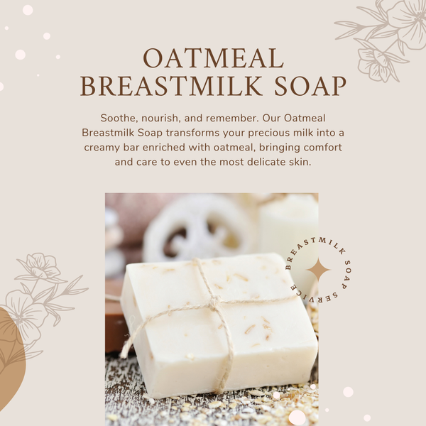 OATMEAL BREASTMILK SOAP - BAR