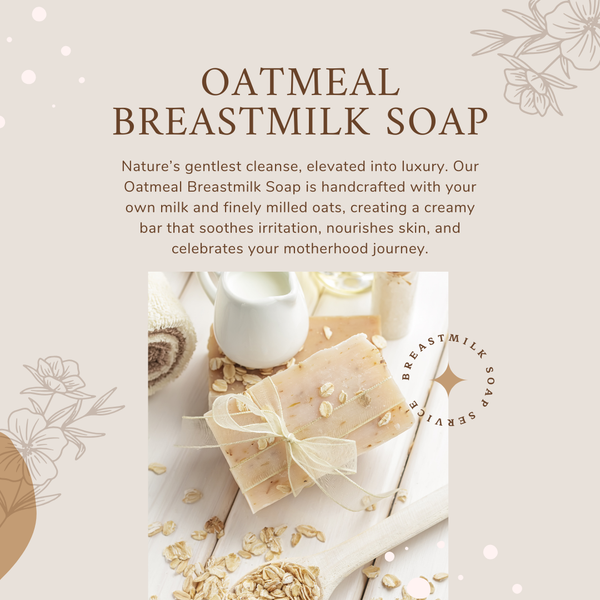OATMEAL BREASTMILK SOAP - BAR