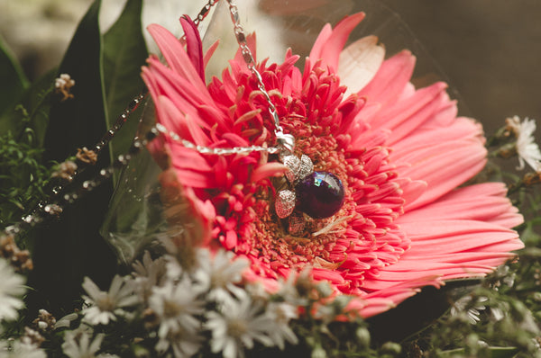 ACELIN FLOWER PEARL PENDANT