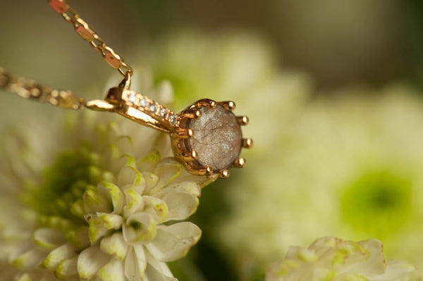 AGNESA - PRINCESS CUT PENDANT