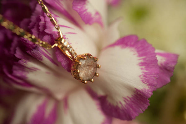 AGNESA - PRINCESS CUT PENDANT