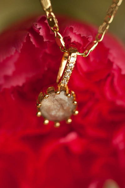 AGNESA - PRINCESS CUT PENDANT