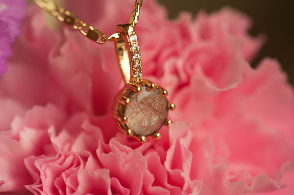 AGNESA - PRINCESS CUT PENDANT