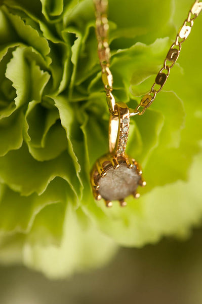 AGNESA - PRINCESS CUT PENDANT