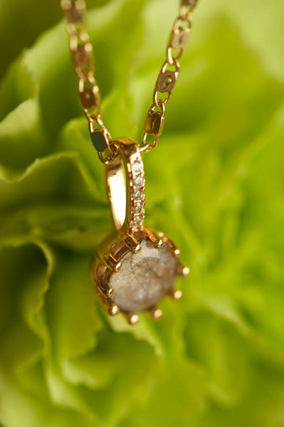 AGNESA - PRINCESS CUT PENDANT