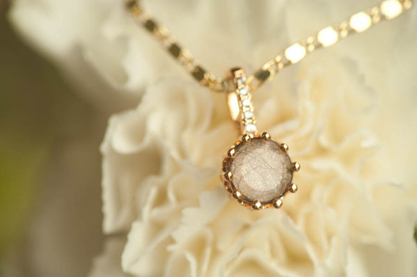 AGNESA - PRINCESS CUT PENDANT