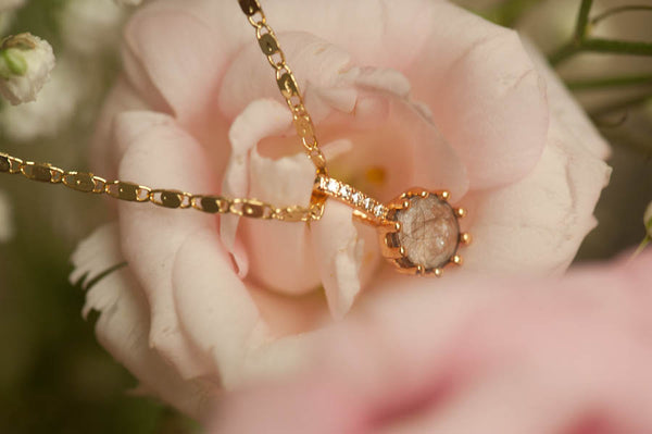 AGNESA - PRINCESS CUT PENDANT