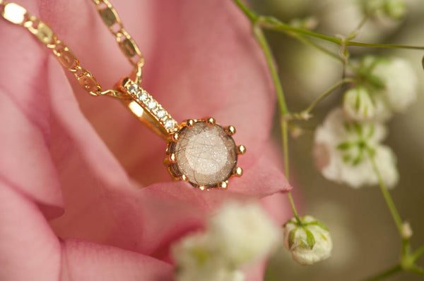 AGNESA - PRINCESS CUT PENDANT