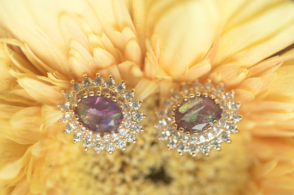 ARACELI - OVAL EARRING