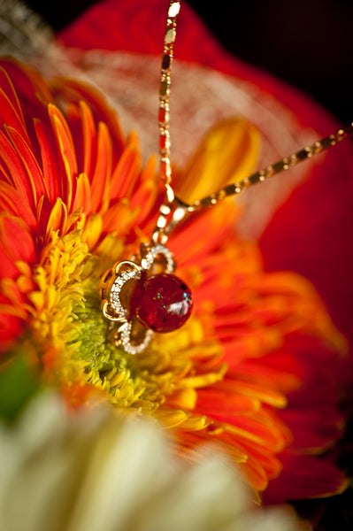 AUDETTE - FLOWER PEARL PENDANT