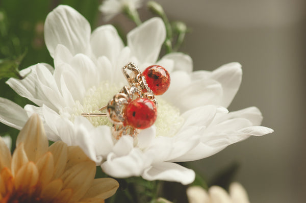 AUDETTE - FLOWER PEARL EARRING