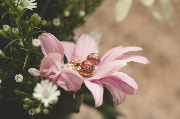 BEATA - BUTTERFLY PEARL EARRINGS