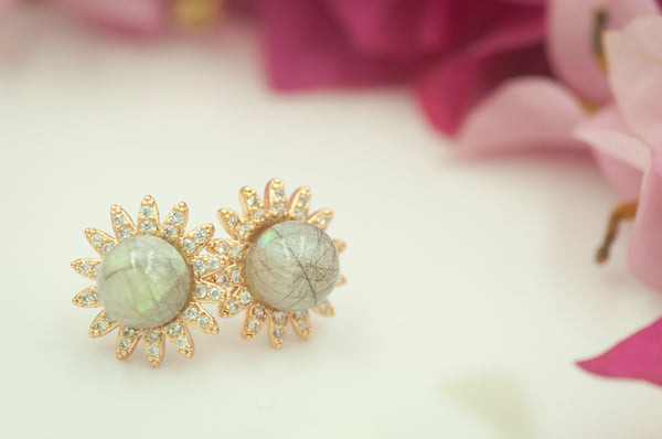 BIGHANI - PEARL EARRING