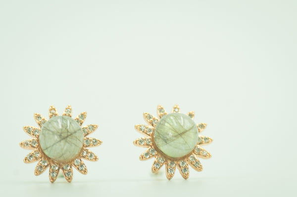 BIGHANI - PEARL EARRING