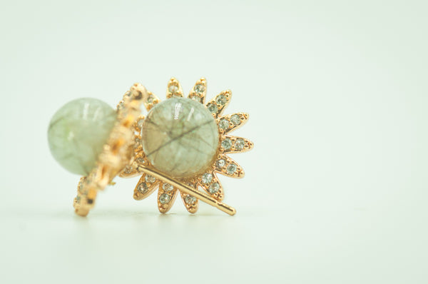 BIGHANI - PEARL EARRING