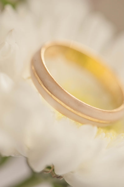 RON AND TESSA - COUPLE CHANNEL RING