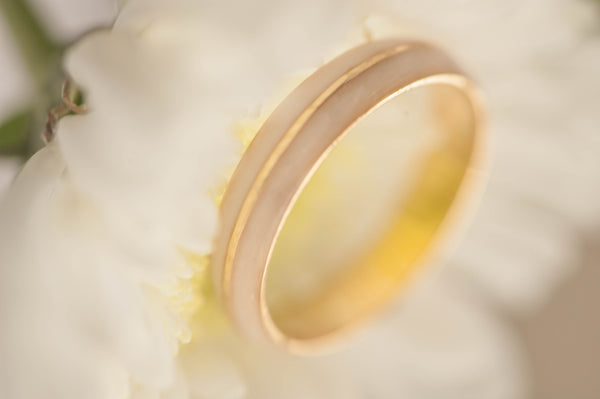 RON AND TESSA - COUPLE CHANNEL RING