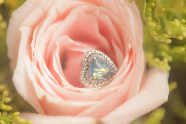 BETHANY - DOUBLE SIDED HEART CHARM