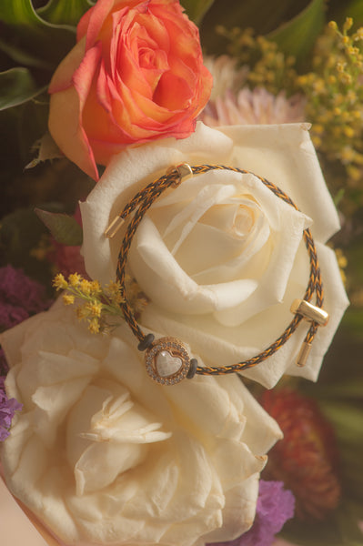 CLARISSE - DOUBLE SIDED HEART CHARM