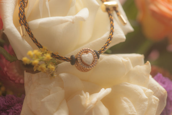 CLARISSE - DOUBLE SIDED HEART CHARM