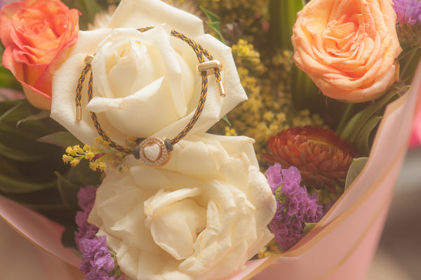 CLARISSE - DOUBLE SIDED HEART CHARM