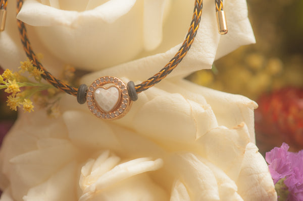 CLARISSE - DOUBLE SIDED HEART CHARM