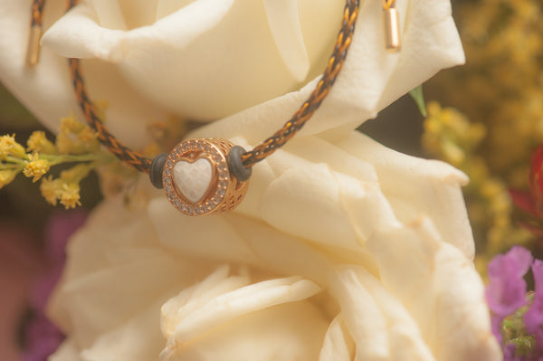 CLARISSE - DOUBLE SIDED HEART CHARM