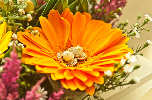 CHARO - PEARL EARRING