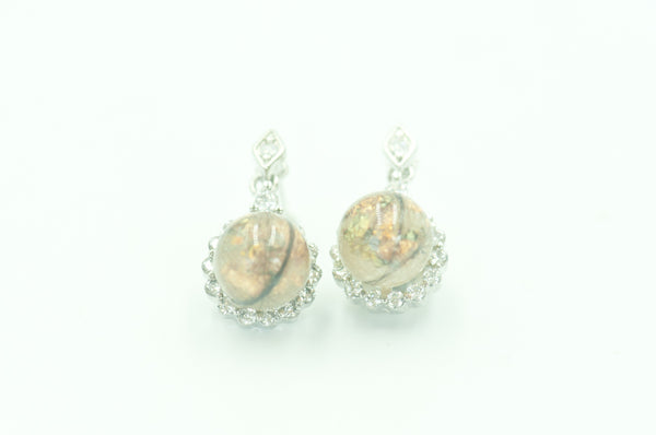 DEMETRIA - DANGLING CORONATION EARRING