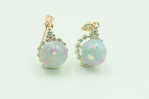 DEMETRIA - DANGLING CORONATION EARRING