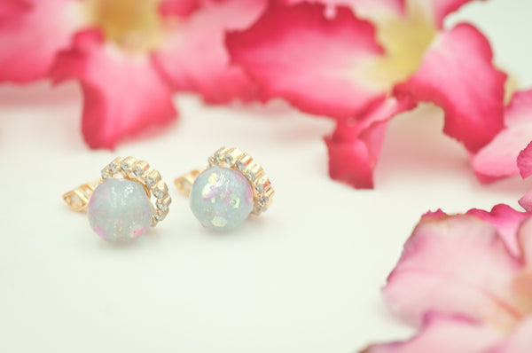 DEMETRIA - DANGLING CORONATION EARRING