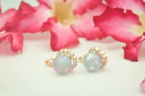 DEMETRIA - DANGLING CORONATION EARRING