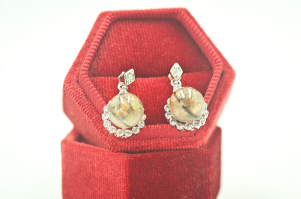 DEMETRIA - DANGLING CORONATION EARRING