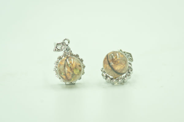 DEMETRIA - DANGLING CORONATION EARRING