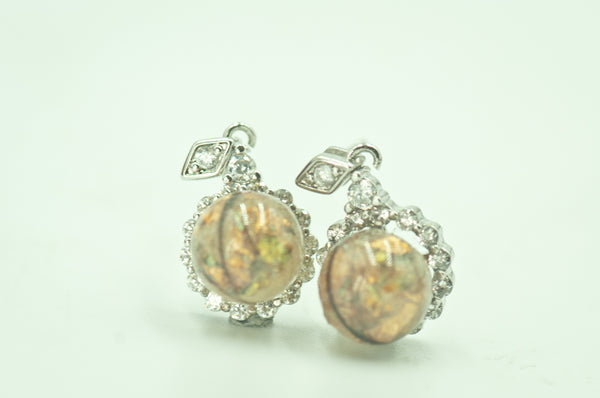 DEMETRIA - DANGLING CORONATION EARRING