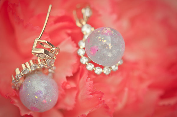 DEMETRIA - DANGLING CORONATION EARRING