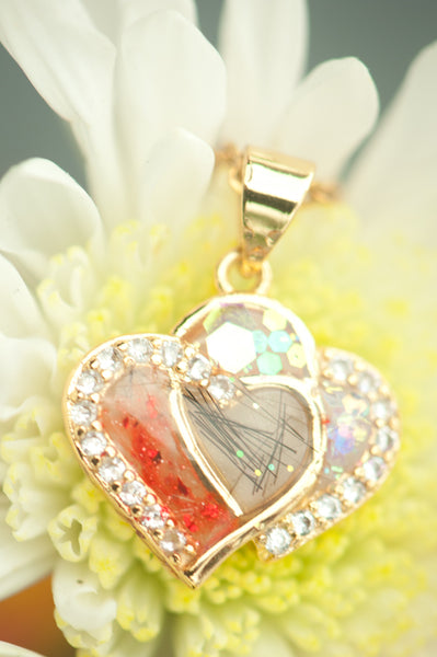 DOROTHEA - DOUBLE HEARTS PENDANT