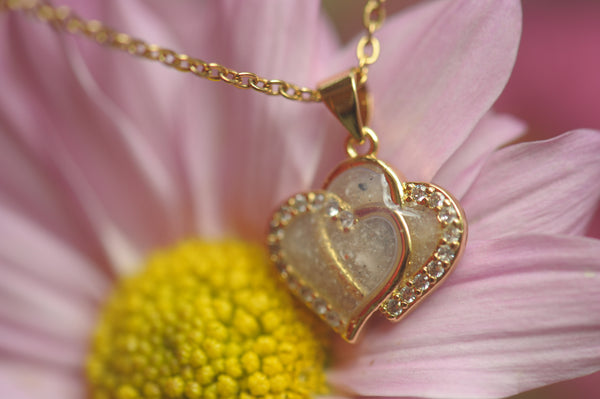 DOROTHEA - DOUBLE HEARTS PENDANT