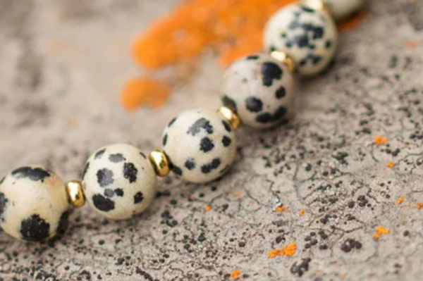 ELARA - DALMATIAN JASPER BRACELET