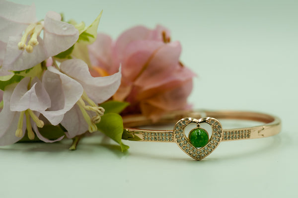 HAO - PEARL HEART BANGLE