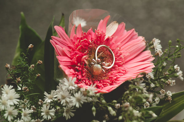 LYDIA - FLOWER PEARL RING