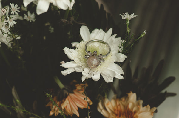 LYDIA - FLOWER PEARL RING