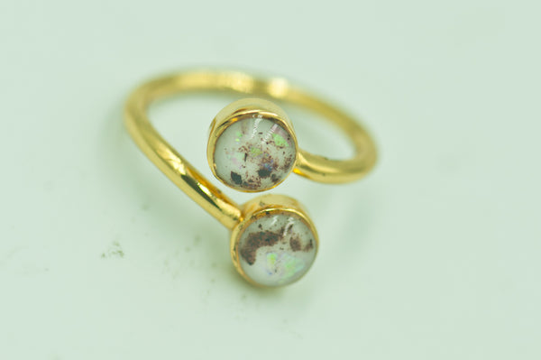 LYSANDRA - DOUBLE CIRCLE RING